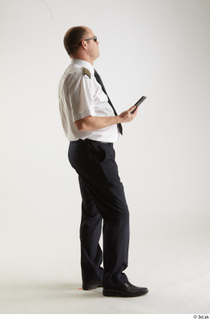 Jake Perry Pilot in Summer Uniform Pose 3 standing whole…